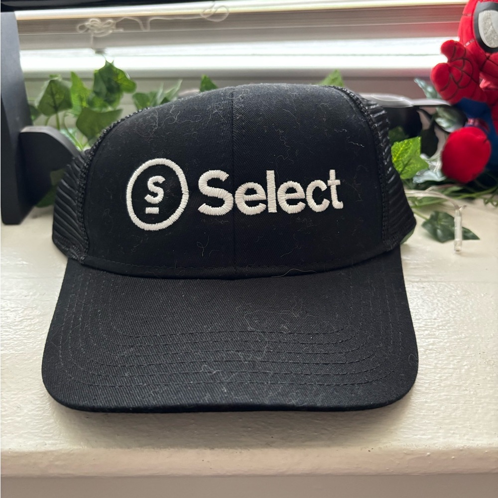 “Select” Black Trucker Hat